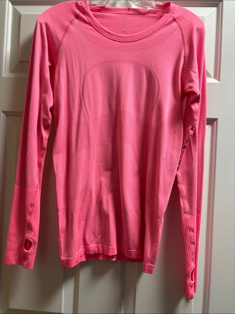 Women’s LuLu Lemon Lightweight Long-Sleeve Active Top - Hot Pink